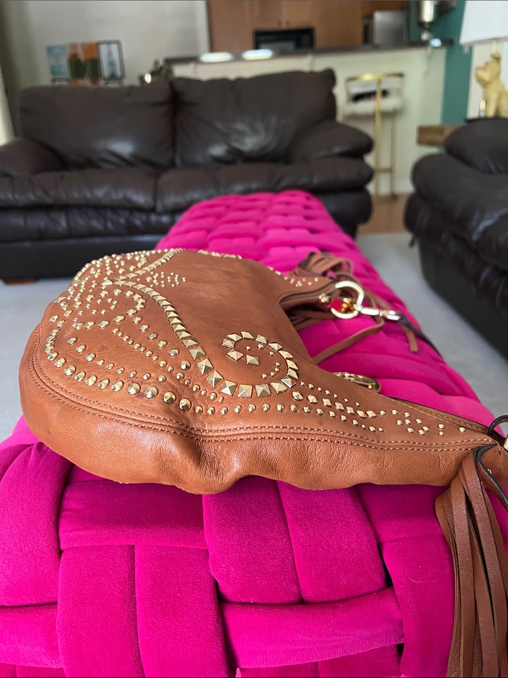 Michael Kors Rhea Hobo Bag - Picture 6 of 16